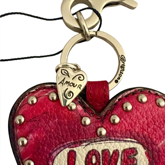 Brighton NWT “Deeply in Love” handbag fob bag charm fashionista collection - Picture 5 of 8